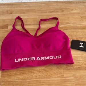 Under Armour Fuchsia Sports Bra